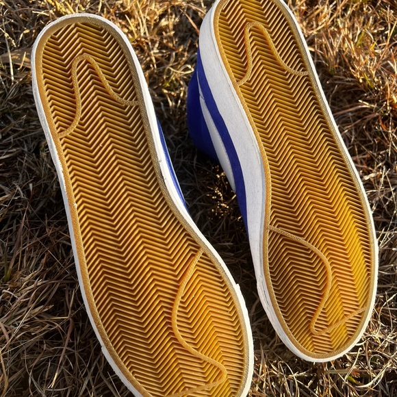 CLEAN Nike size 10.5 Mens Blazer Mid PRM Racer Blue Shoes - Picture 9 of 10